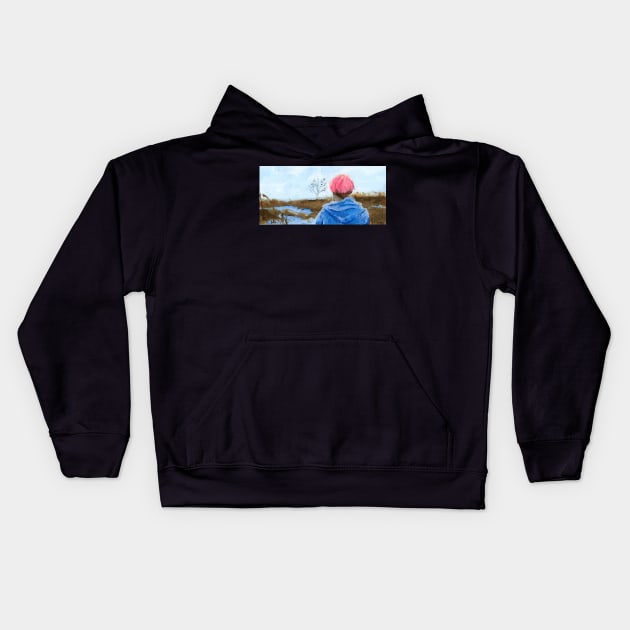 Spring Day Kids Hoodie by JeonArts